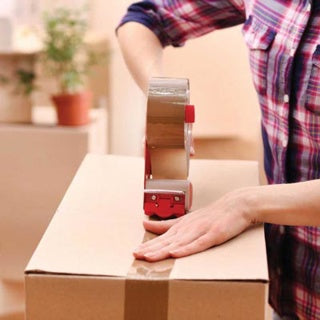 Packaging Tape Omni PPA30 Hot Melt Adhesive 38mm x 100m Brown - Omni Packaging 