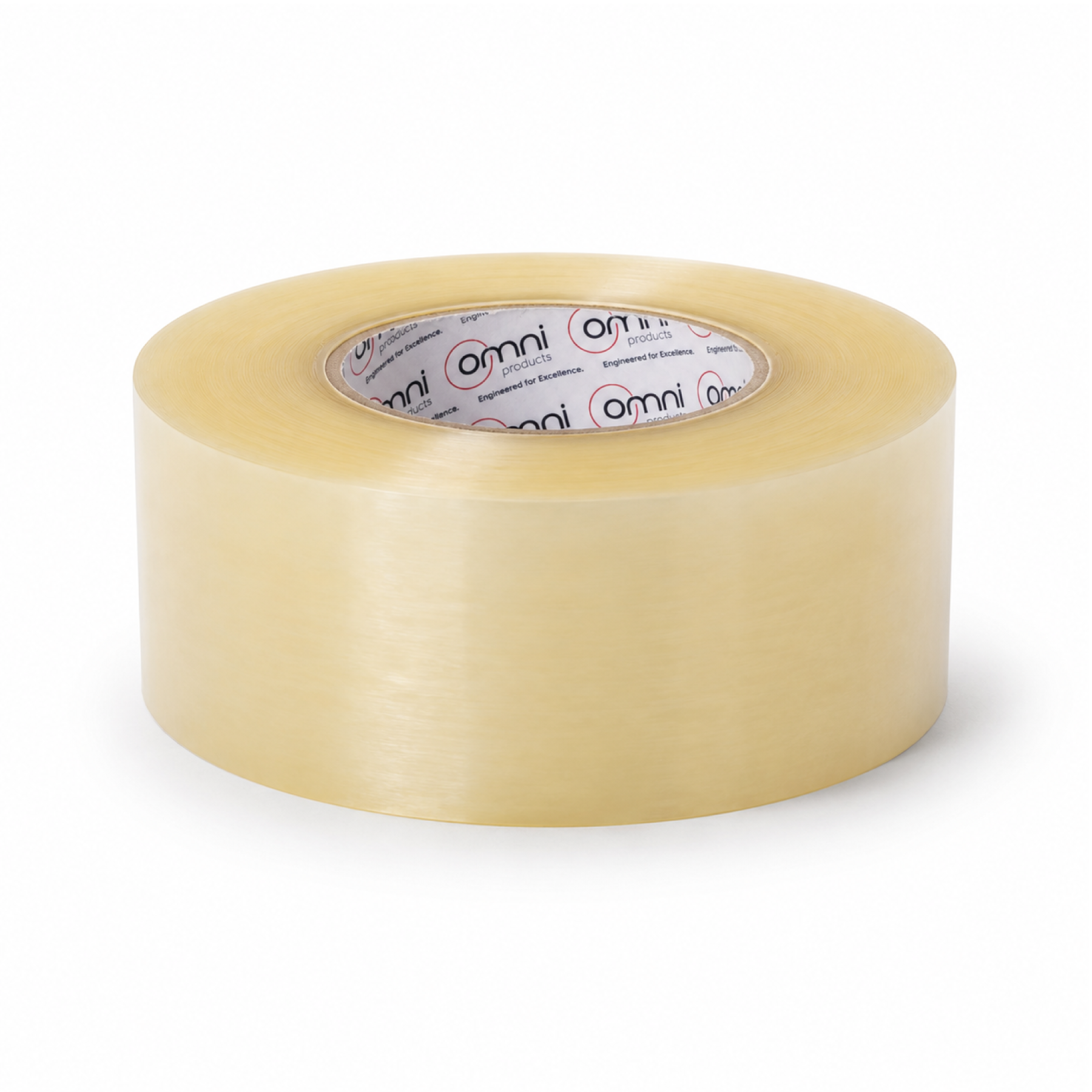 Machine Tape Omni PR30 Natural Rubber Adhesive 72mm x 1000m Clear - Omni Packaging 