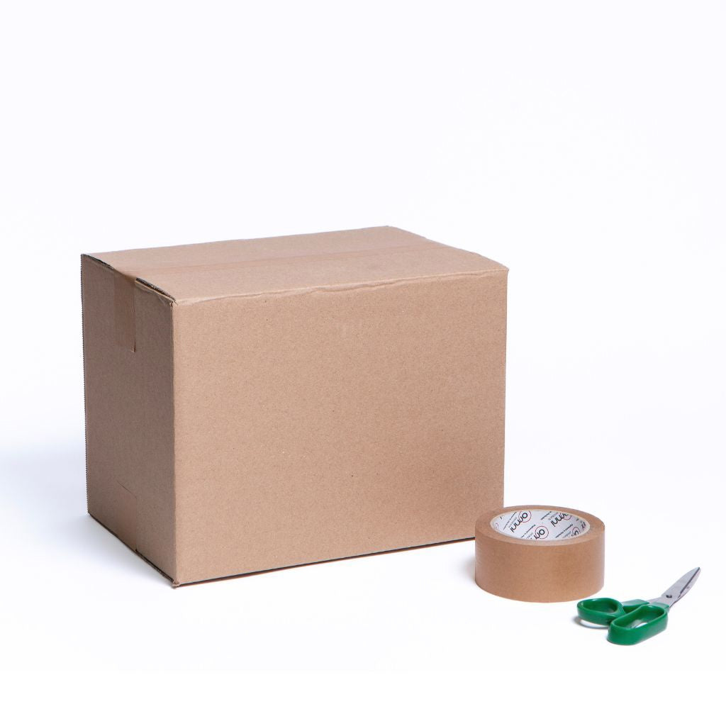 Paper Packaging Tape Brown Omni 4265 24mm x 50m - Omni Packaging 