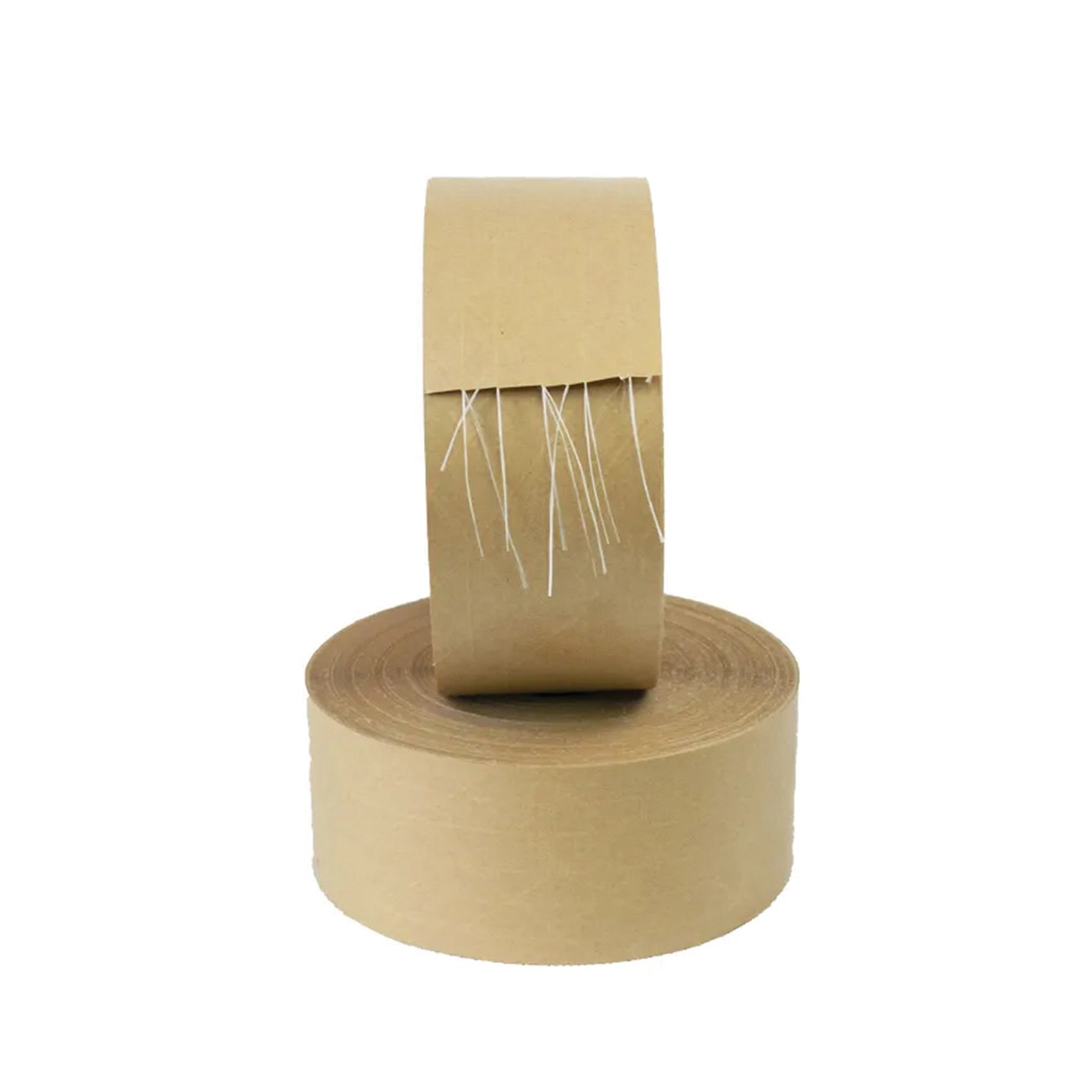 Paper Tape Reinforced Brown Self Adhesive 48mm x 500m - Omni Packaging 