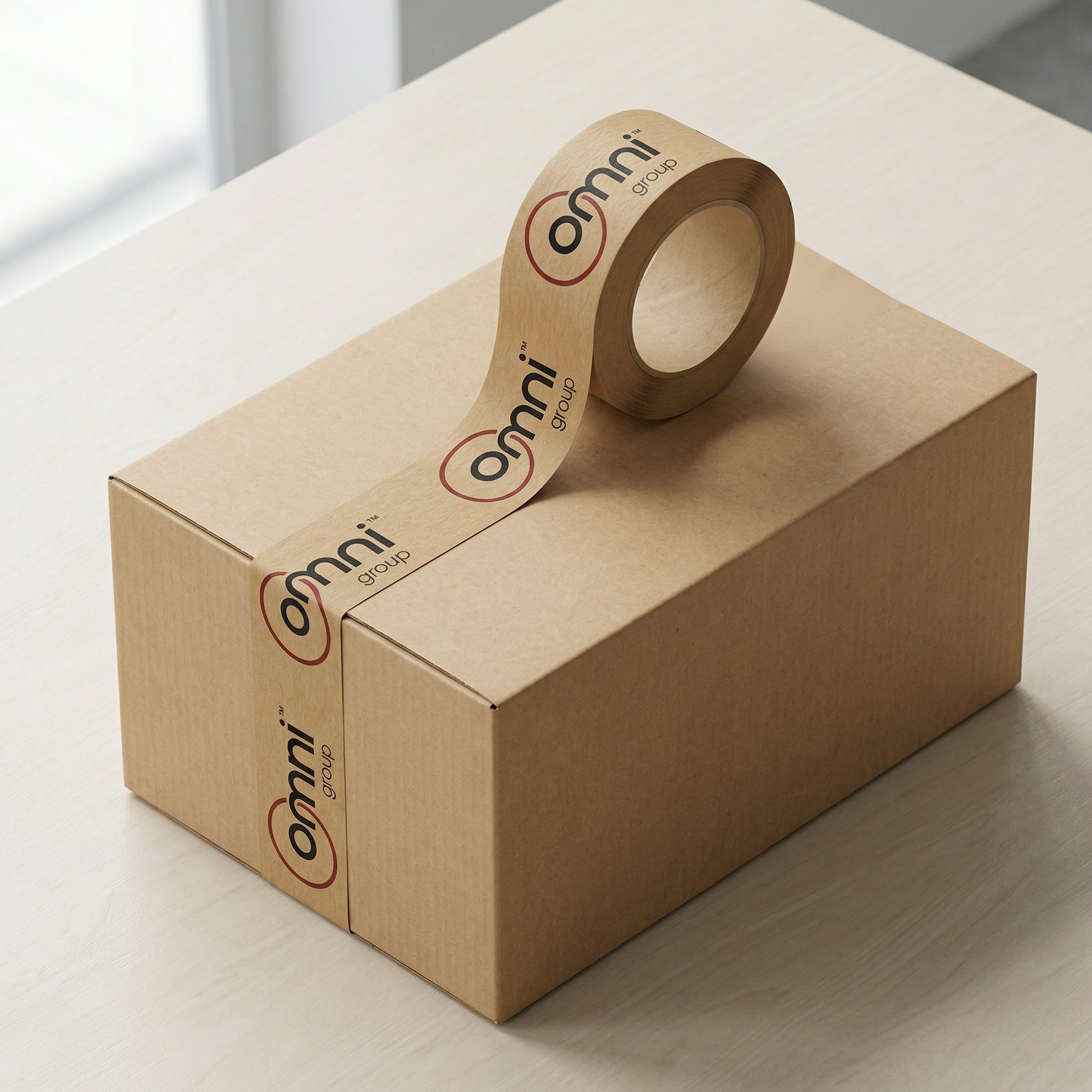 Custom Paper Tape - Omni Packaging 