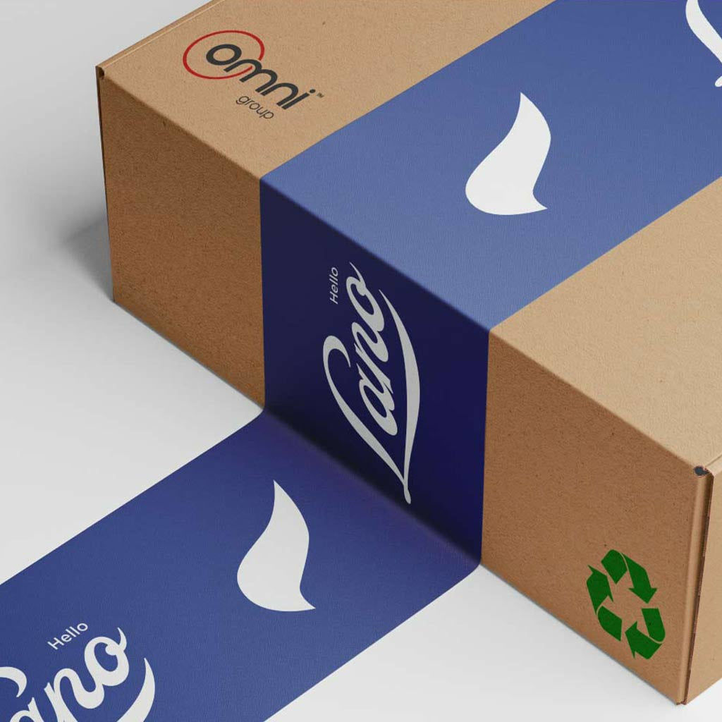 Custom Printed Tape - Omni Packaging 