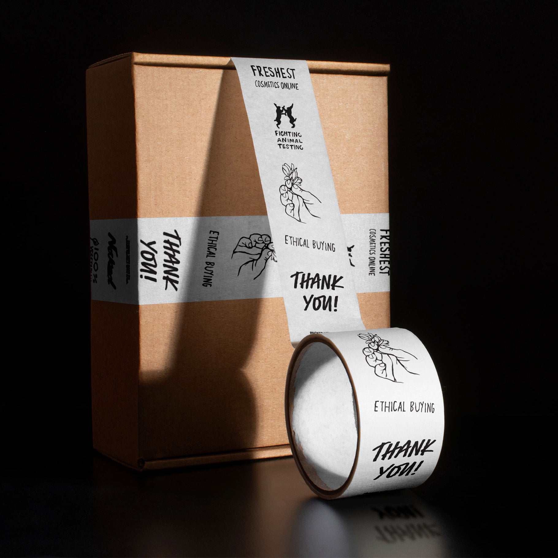 Custom Paper Tape - Omni Packaging 