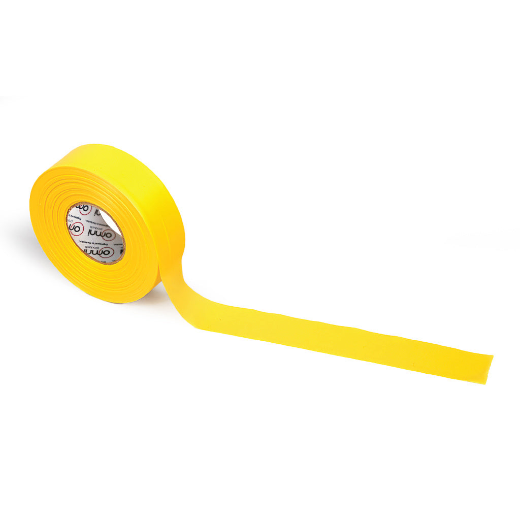 Yellow Line Marking Floor Tape Heavy Duty PVC 72mm x 33m - Omni Packaging 