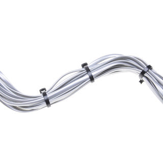 Cable Ties 200mm x 2.5mm Black 1000/bundle - Omni Packaging 