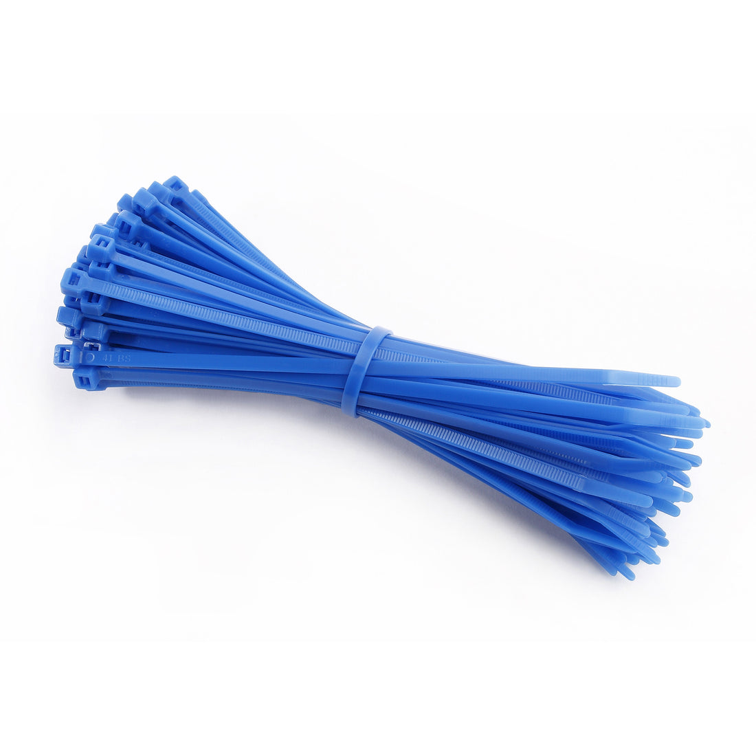 Cable Ties 190mm x 4.8mm Blue 100/bundle - Freezer Grade - Omni Packaging 