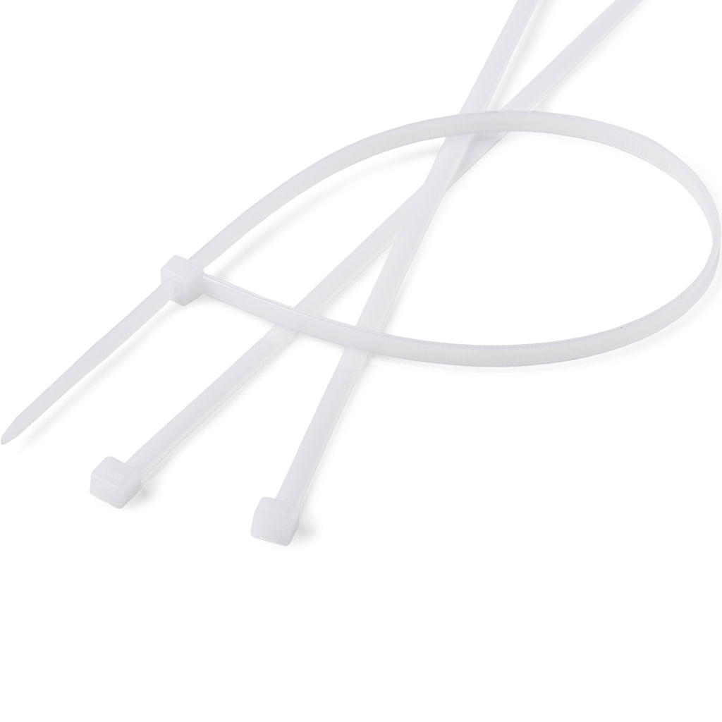 Cable Ties 102mm x 2.5mm White 1000/bundle - Omni Packaging 