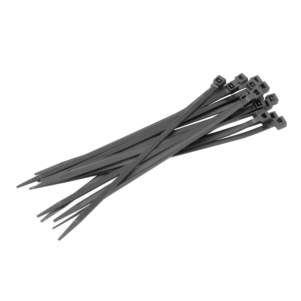 Cable Ties 550mm x 7.2mm Black 100/bundle - Omni Packaging 