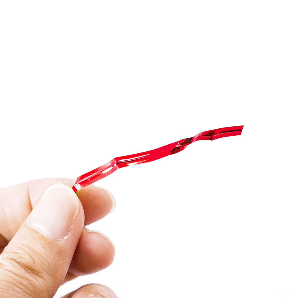 Vinyl Twist Ties 70mm Red 1000/bundle - Omni Packaging 