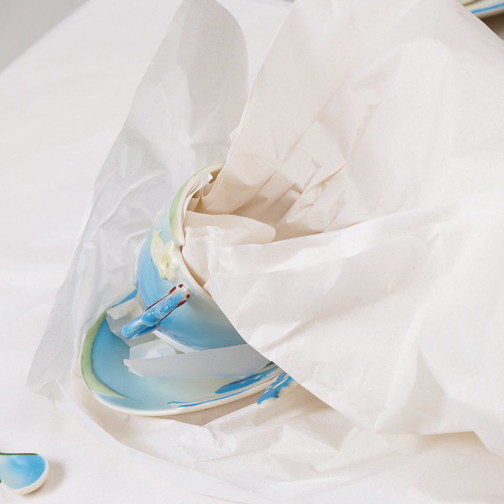 Tissue Paper 400mm x 660mm White 480 Sheets/Ream 80gsm - Omni Packaging 