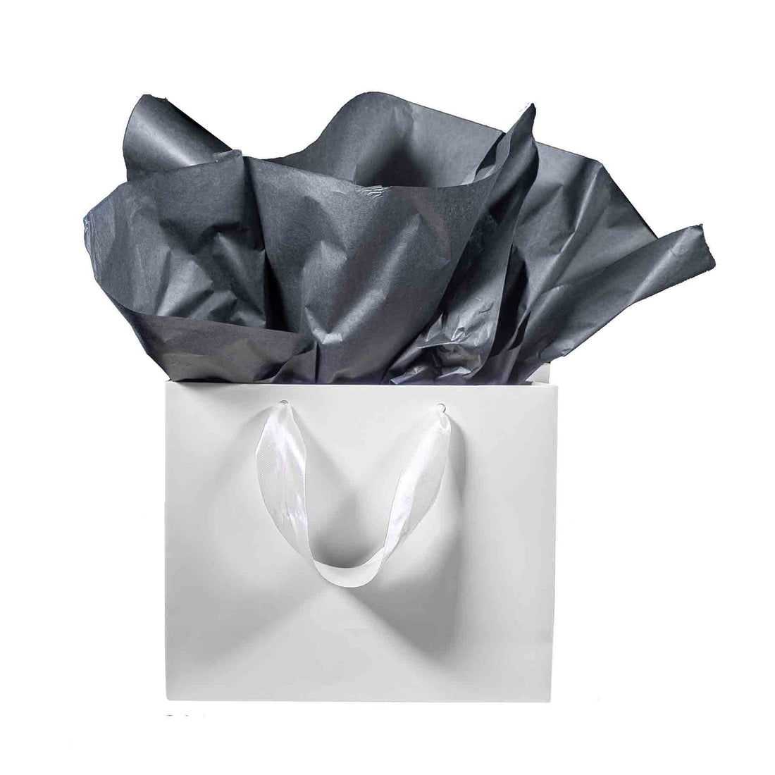 Tissue Paper 500mm x 750mm Black 14 480 sheets/ream - Omni Packaging 