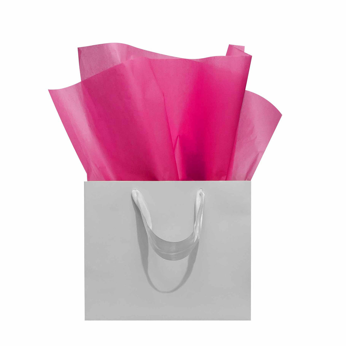 Tissue Paper 500mm x 750mm Cerise Pink 480 sheets/ream - Omni Packaging 