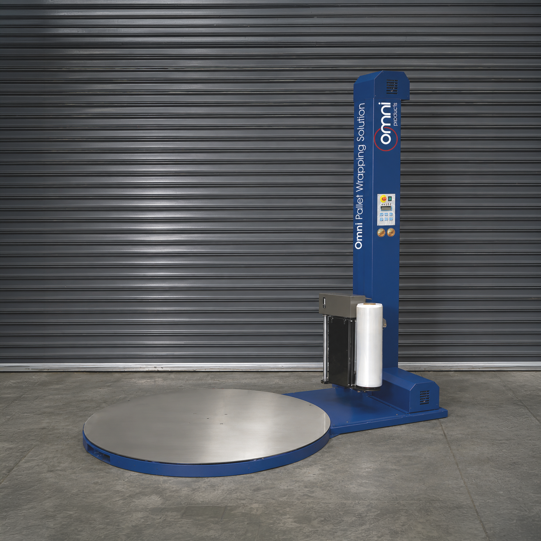 Tiro - Semi-Automatic Pallet Wrapping Machine - Omni Packaging 