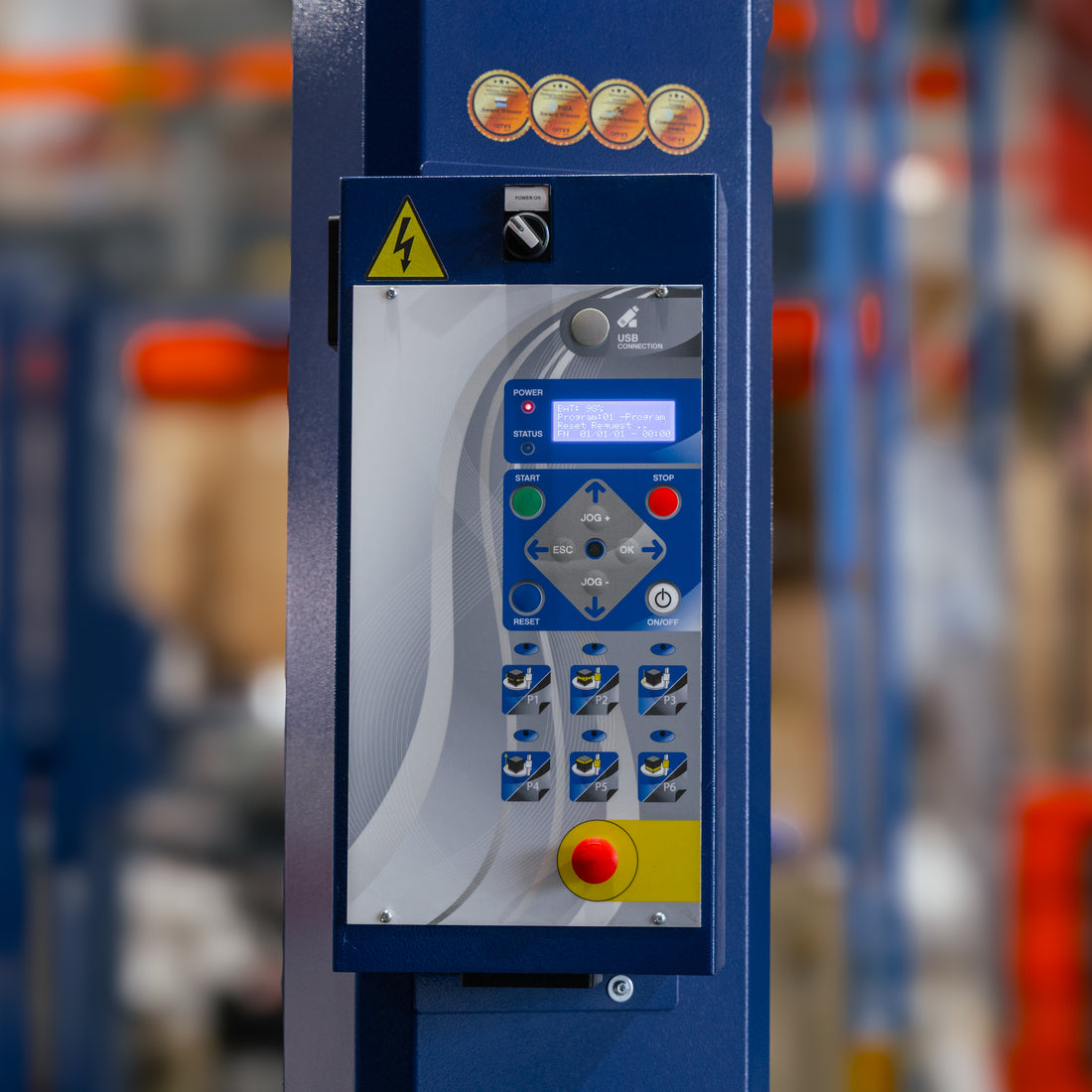Pallet Wrapping Machine Omni Viverra Mobile Wrapper PPS and Auto cut-off - Omni Packaging 