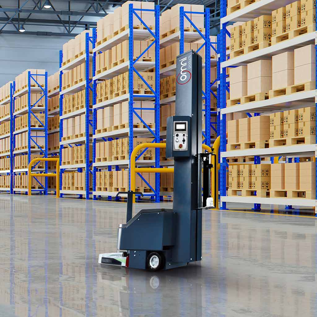 Pallet Wrapping Machine Omni Cingo Mobile Wrapper Non PPS - Omni Packaging 