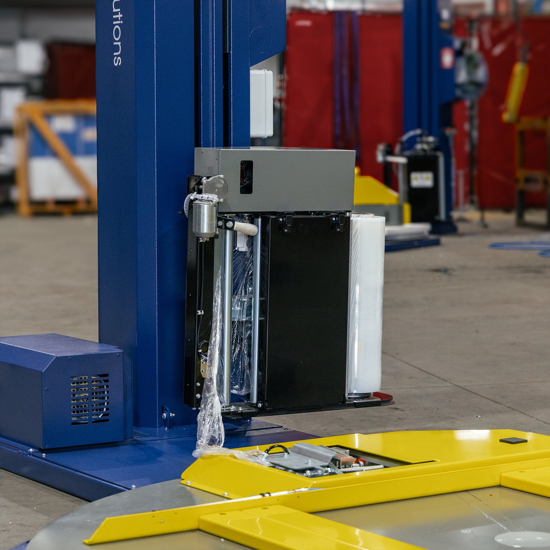 Pallet Wrapping Machine Omni SuperPlus Power Prestretch - Omni Packaging 