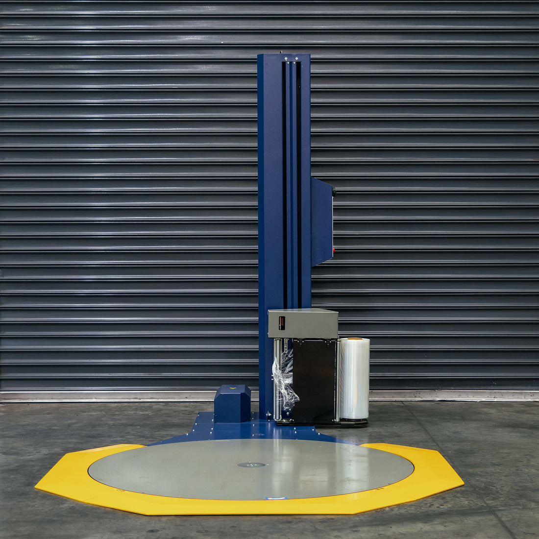 Pallet Wrapping Machine Omni Plana Power Prestretch auto cut off - Omni Packaging 