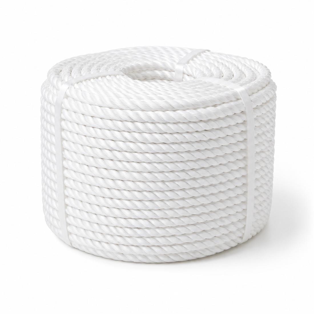 Polypropylene Rope White 100m x 10mm - Omni Packaging 