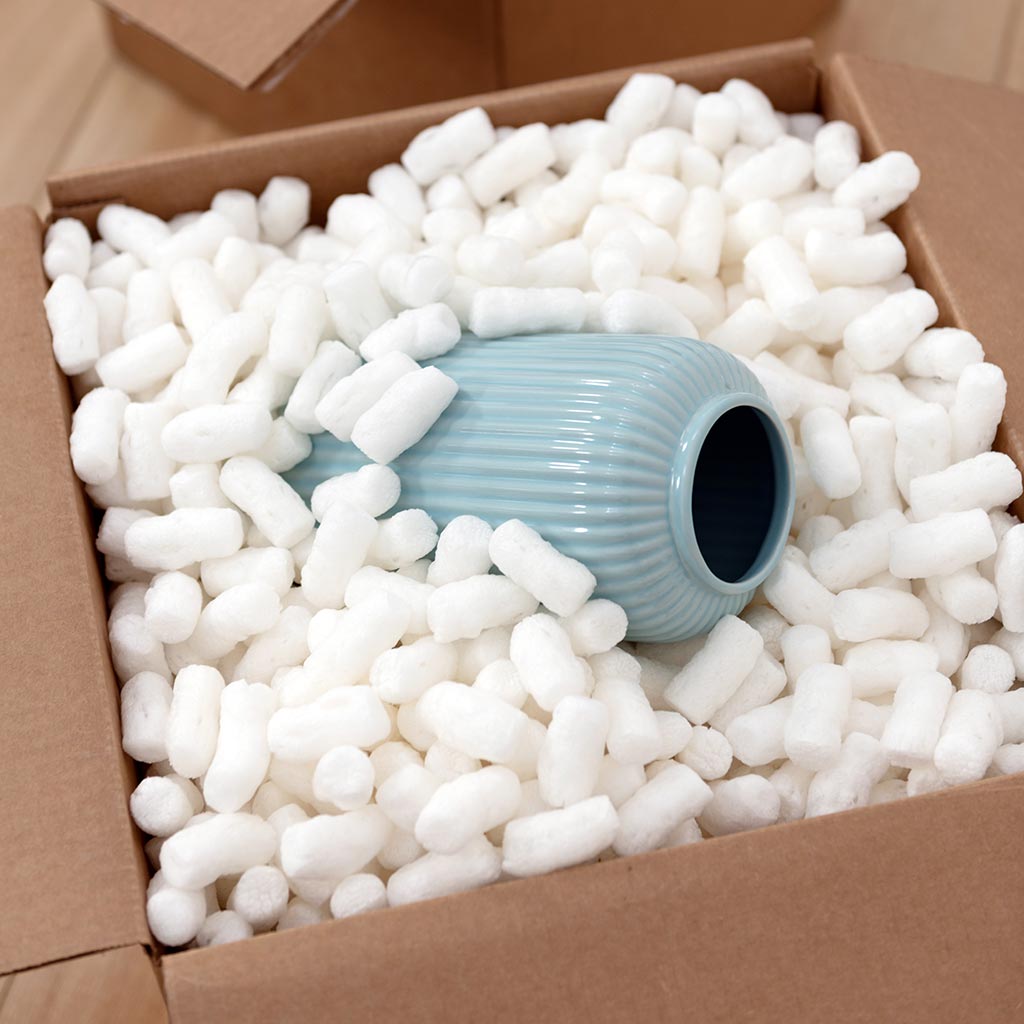 Biodegradable Packaging Peanuts 400 Litre/bag - Omni Packaging 