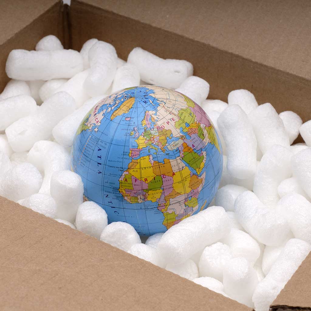 Biodegradable Packaging Peanuts 400 Litre/bag - Omni Packaging 