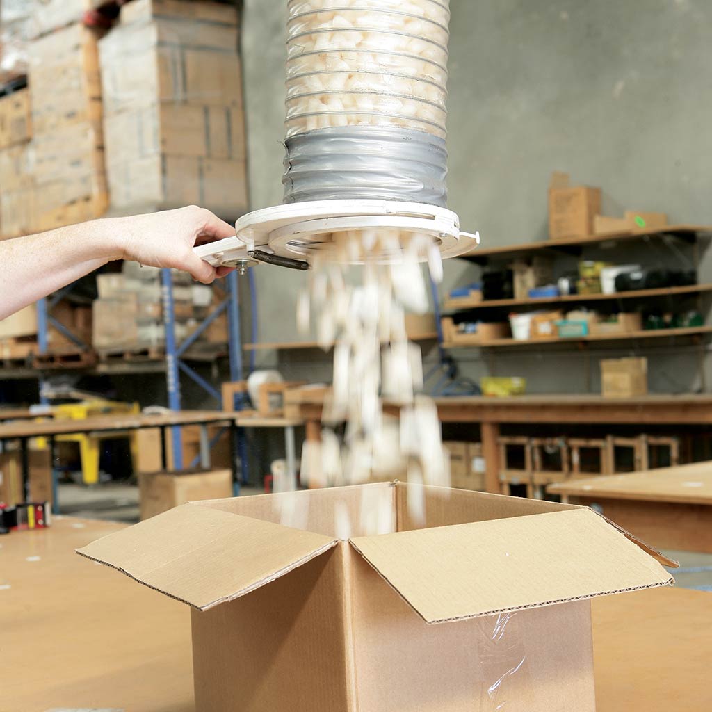 Biodegradable Packaging Peanuts 400 Litre/bag - Omni Packaging 