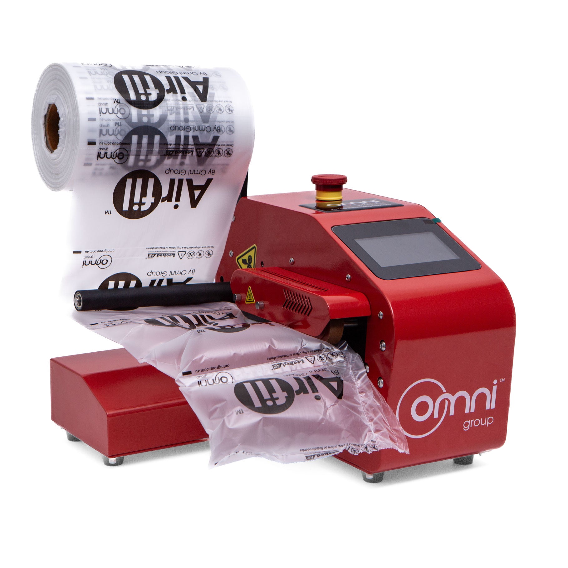 AirFil Hybrid Air Pillow & Bubble Inflator Machine - Omni Packaging 