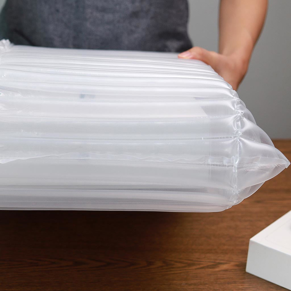 Inflatable Air Tubes LDPE 400mm x 190m x 50um Perf. 100mm - AirFil Hybrid - Omni Packaging 