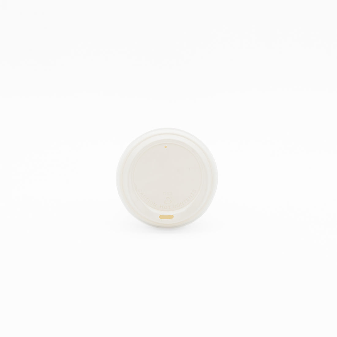 8ozT Traditional White Lids for 88.121 Paper Cups 1000/ctn - Omni Packaging 