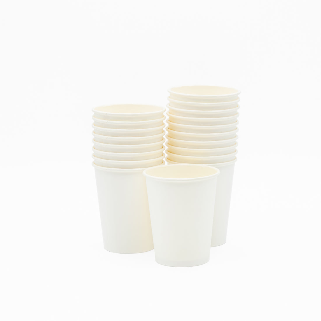 Paper Cups 8ozT Single 1000/ctn - Omni Packaging 