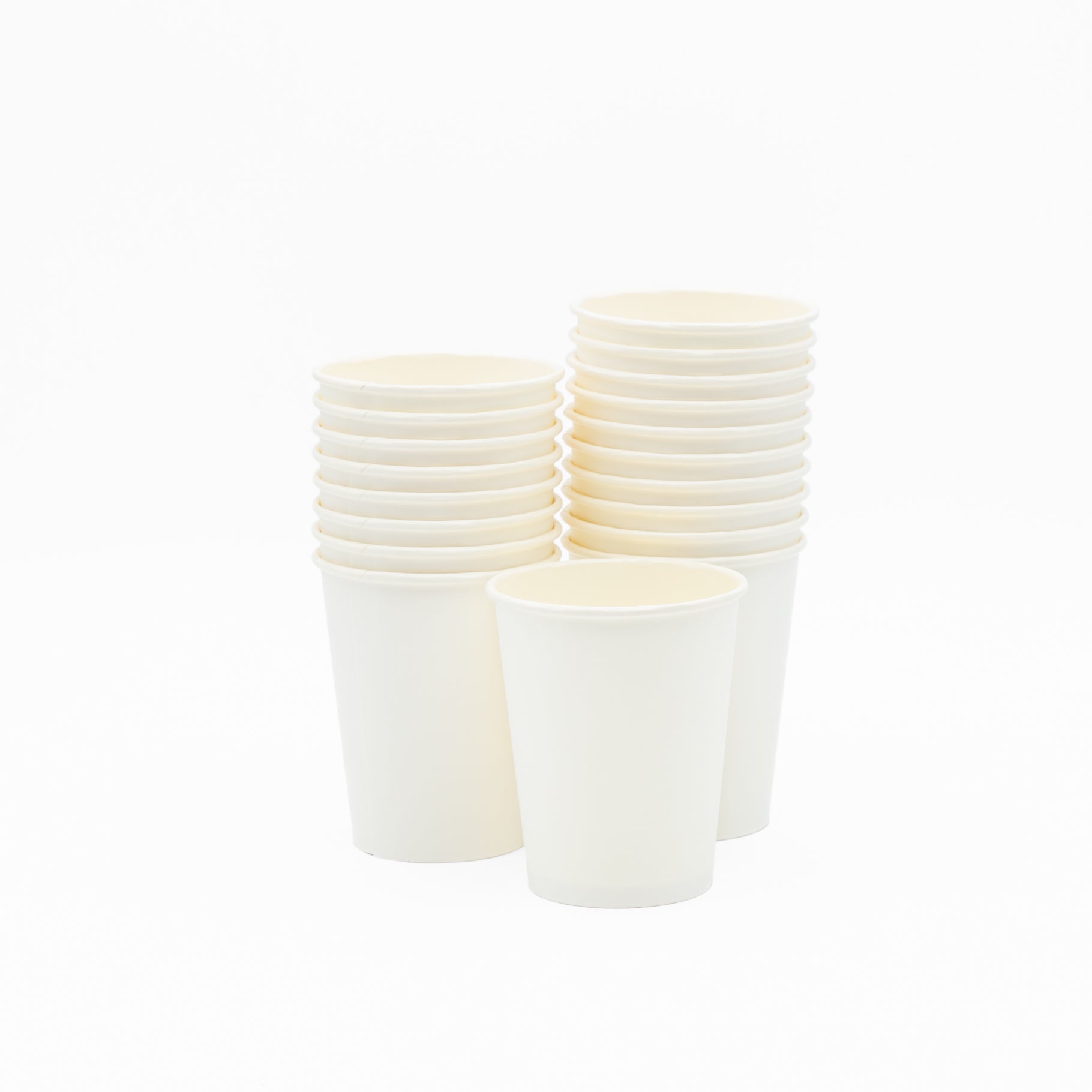 Paper Cups 8ozT Single 1000/ctn - Omni Packaging 
