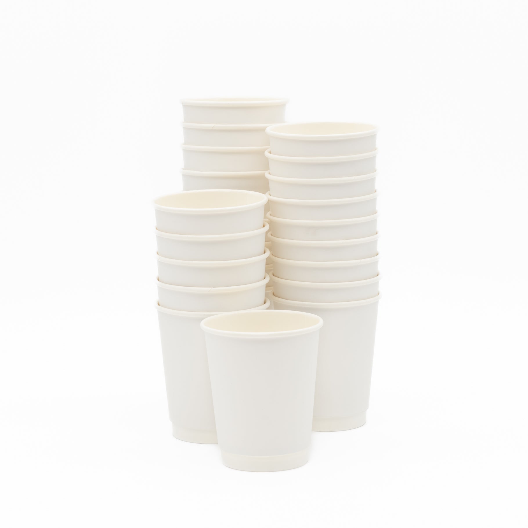 Paper Cups 8ozT Double Wall 500/ctn - Omni Packaging 