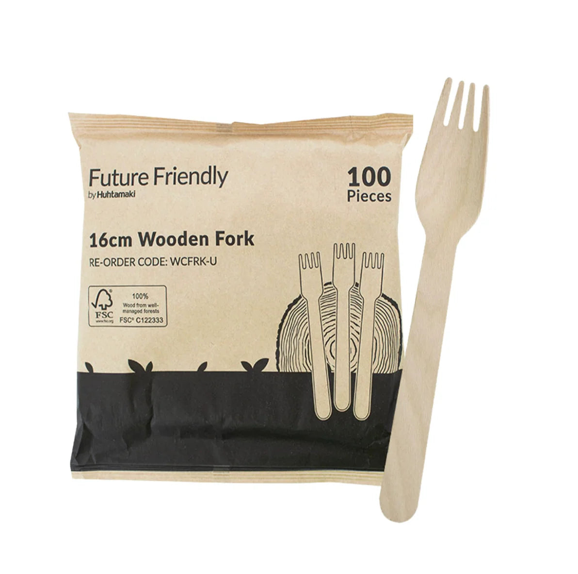 Wooden Forks 100/pack