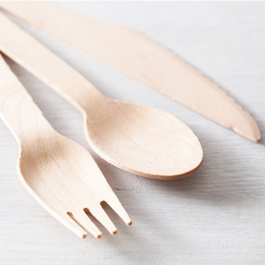 Wooden Knives 100/pack - Omni Packaging 