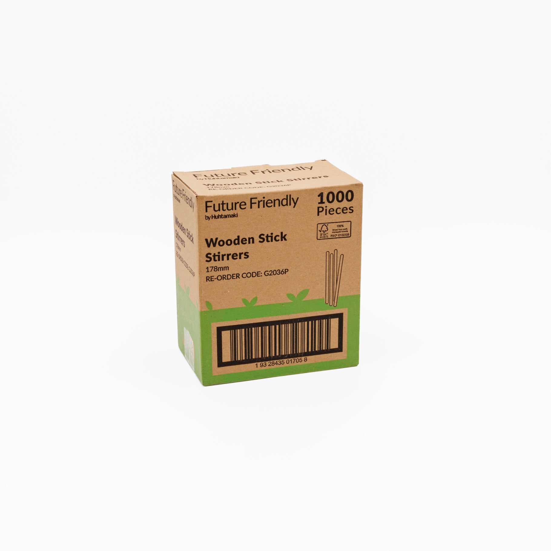 Wooden Stirrers 1000/pack - Omni Packaging 