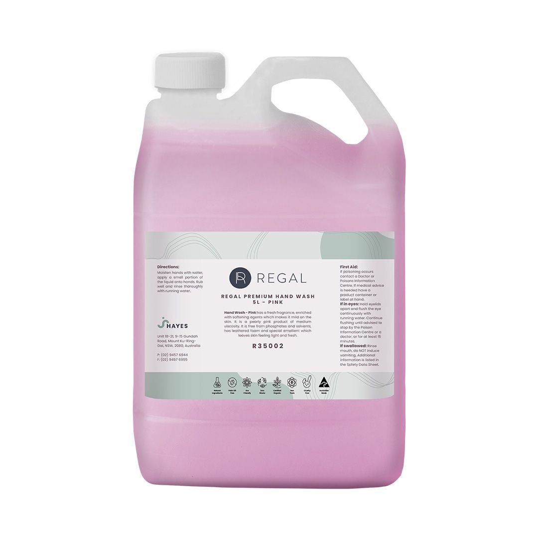 Regal Hand Wash 5L - Pink - Omni Packaging 