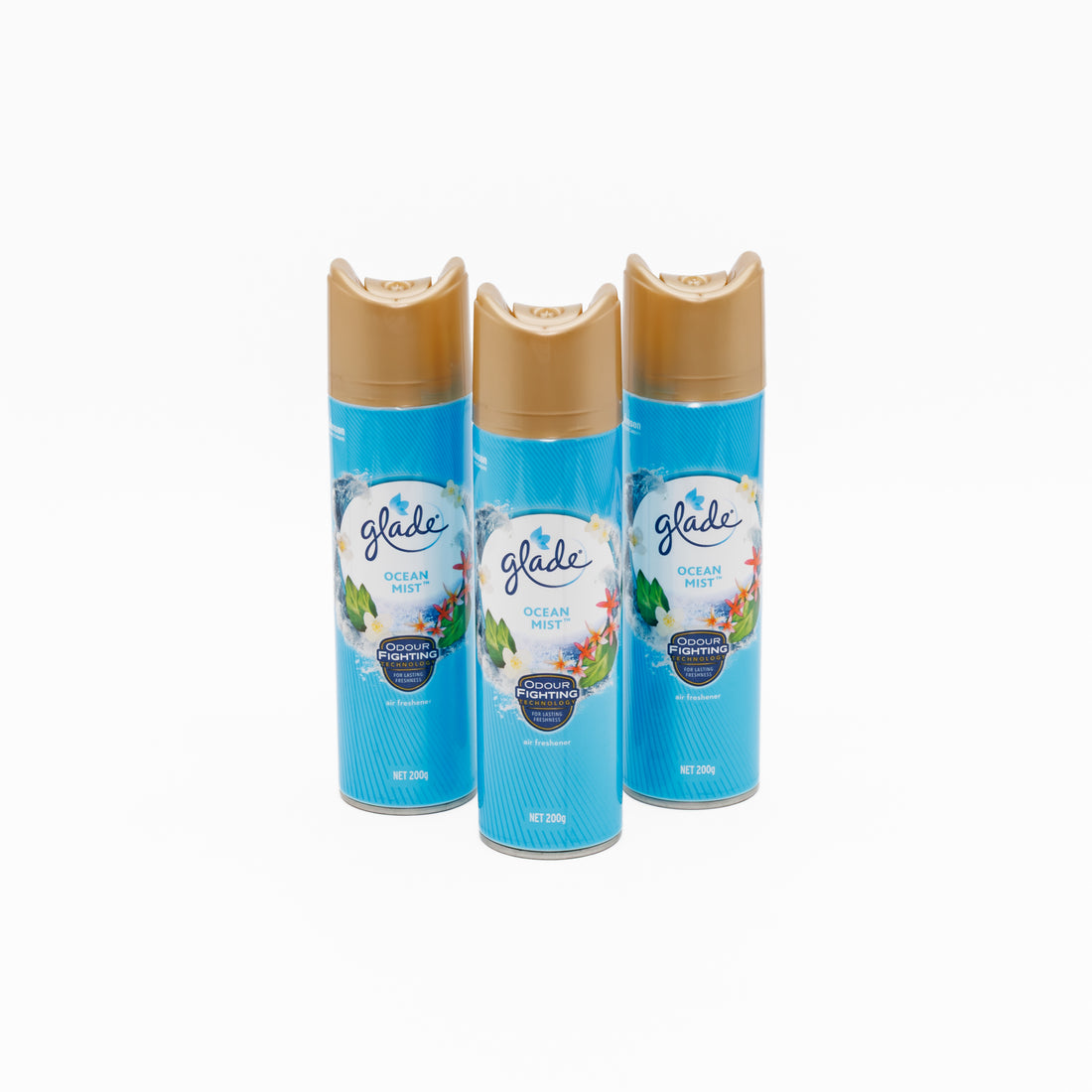 Glade Air Freshener Ocean Mist Aerosol 200G - Omni Packaging 
