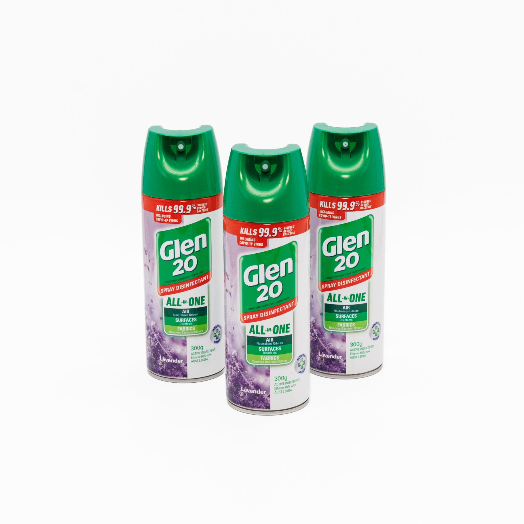 Glen 20 Disinfectant Lavender 300g - Omni Packaging 