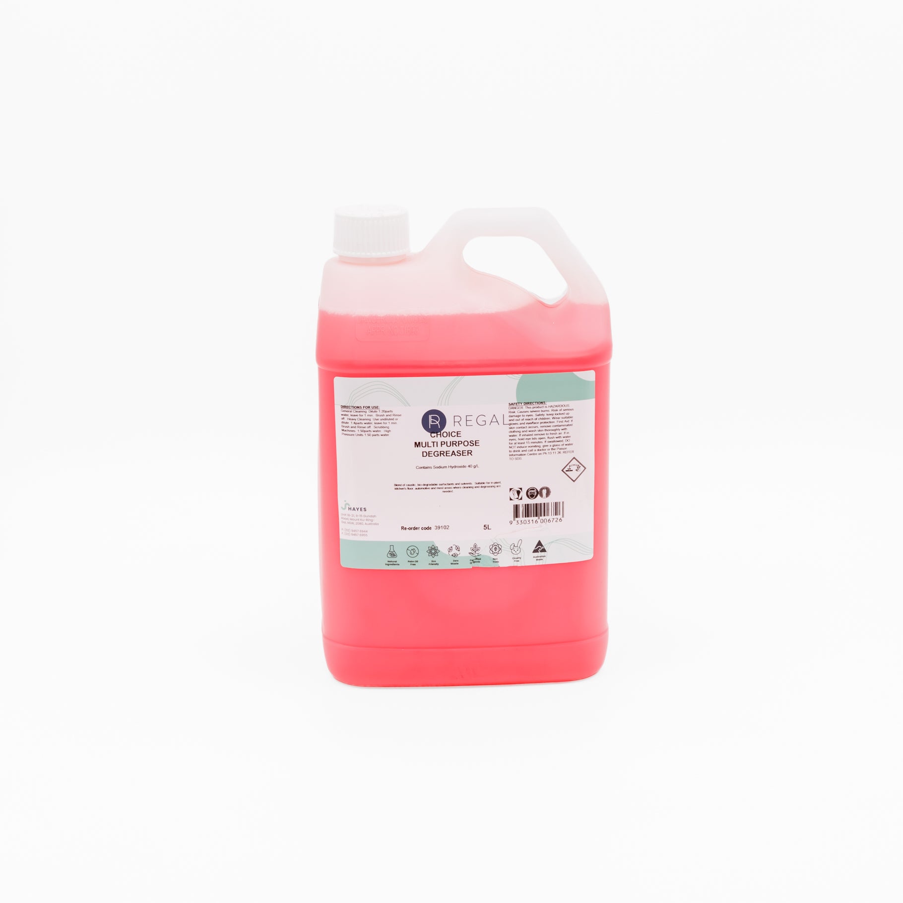 Regal Multipurpose Degreaser 5L - Omni Packaging 