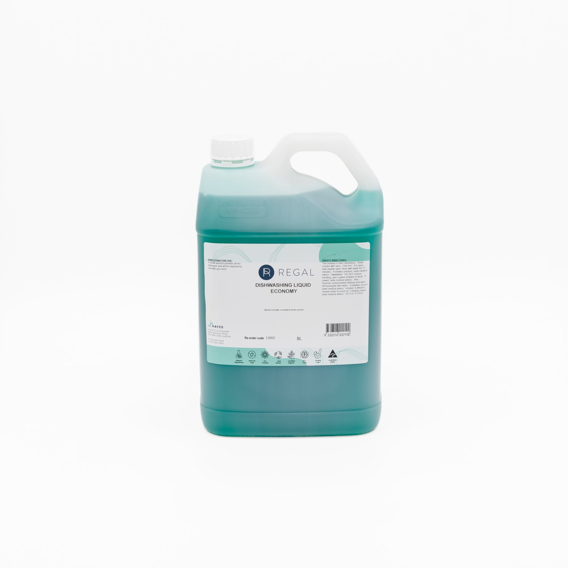 Regal Dishwashing Liquid 5L - Omni Packaging 