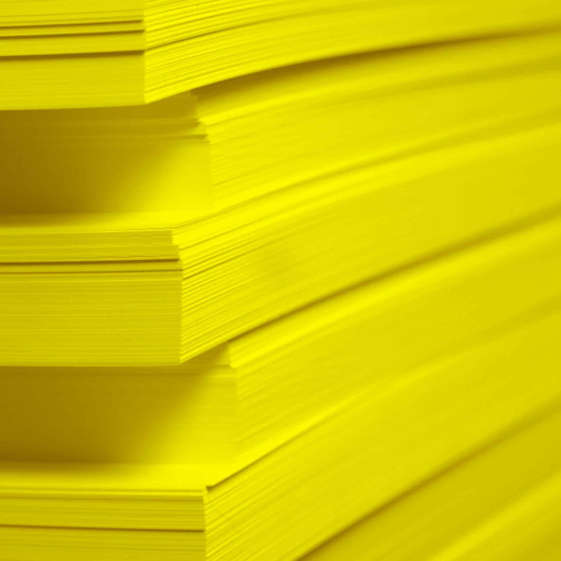 Yellow A4 Copy Paper 80gsm 500 sheets/ream - Omni Packaging 