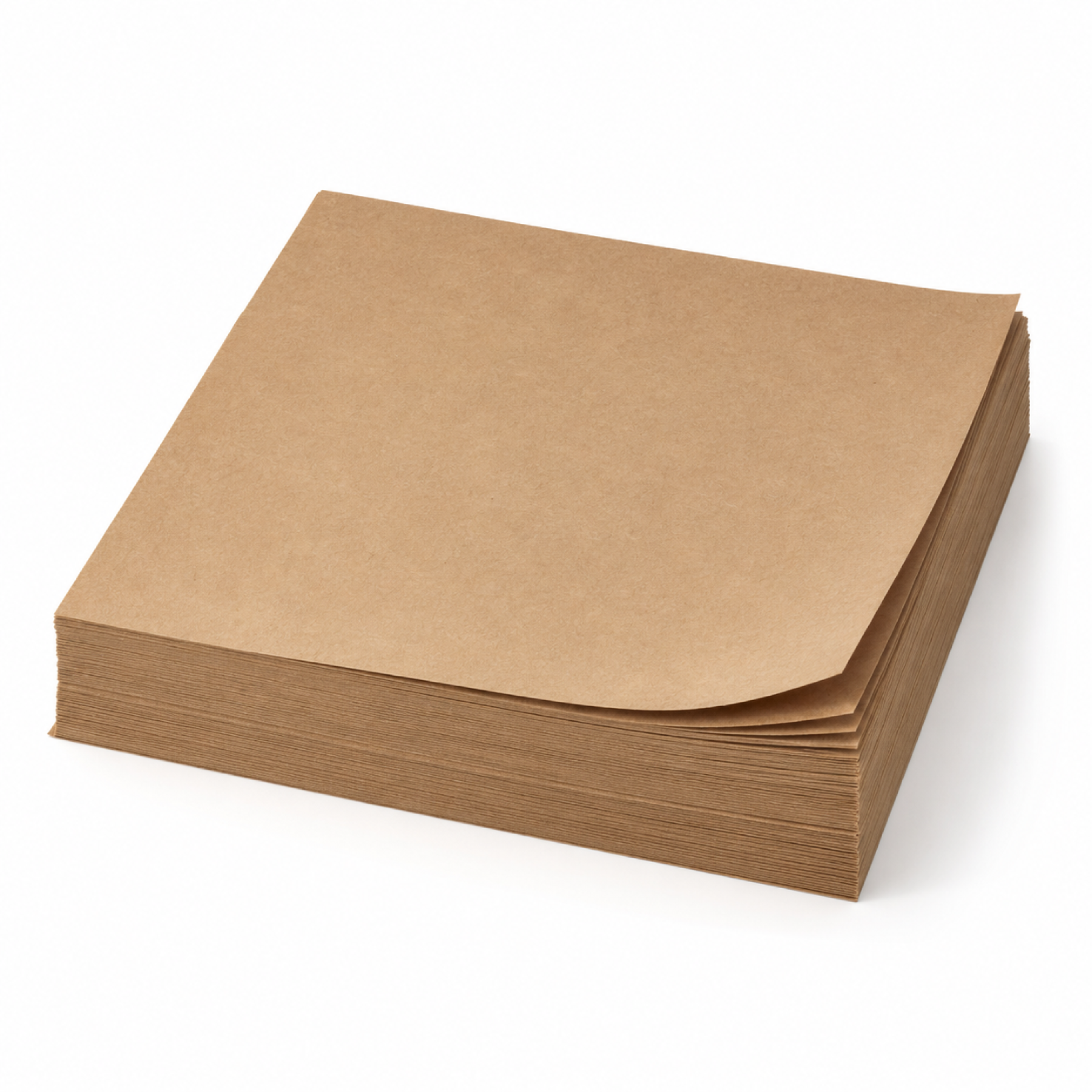 Brown Wrapping Paper Sheets 50gsm 450mm x 450mm (2000 per ream) - Omni Packaging 