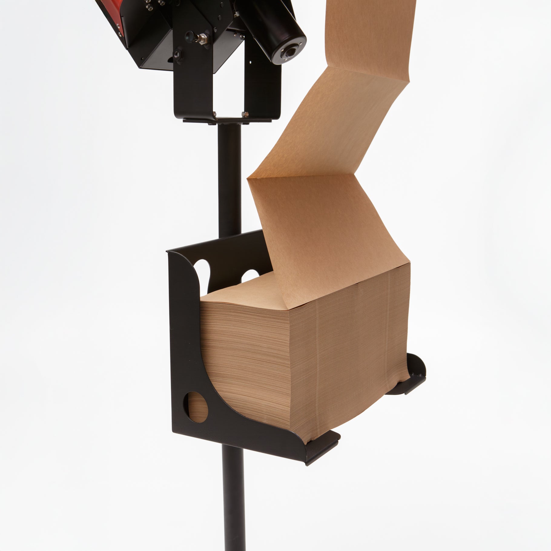 Omni Paperfil Paper Void Fill Machine - On Floor Stand - Omni Packaging 