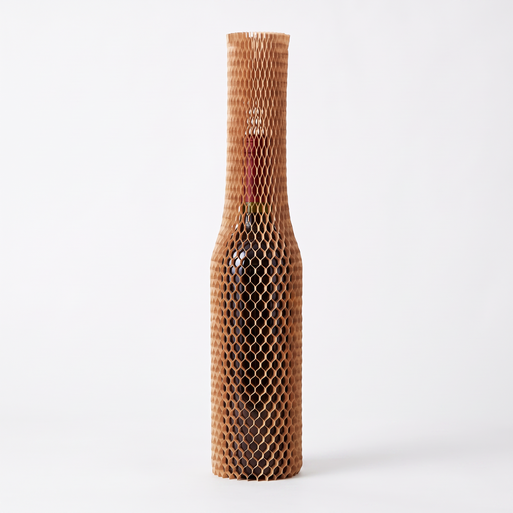 Honeycomb Paper Expanding Bottle Sleeves 450mm 500 Per Carton