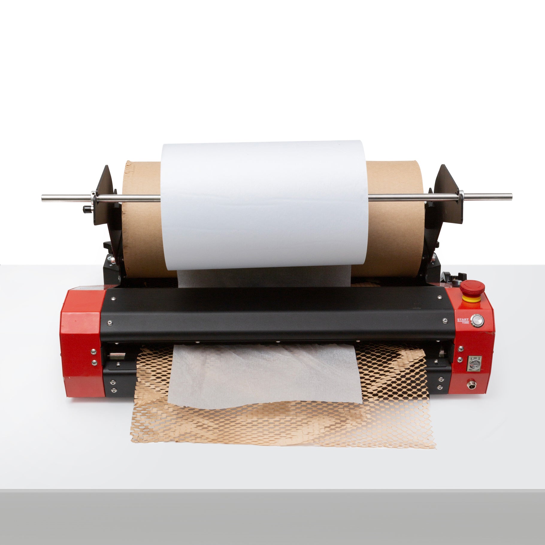 Motorised Honeycomb Wrapping Paper Dispenser - Omni Packaging 