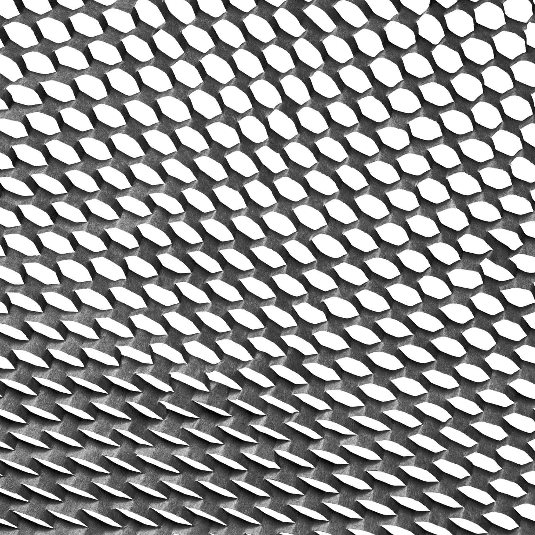Black Honeycomb Wrapping Paper 500mm x 250m (420m expanded) x 80gsm - Omni Packaging 