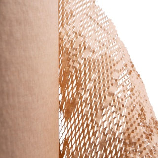 Honeycomb Paper Wrap Omni Brown 380mm x 250m (420m expanded) x 80gsm (500mm Long Core) - Omni Packaging 