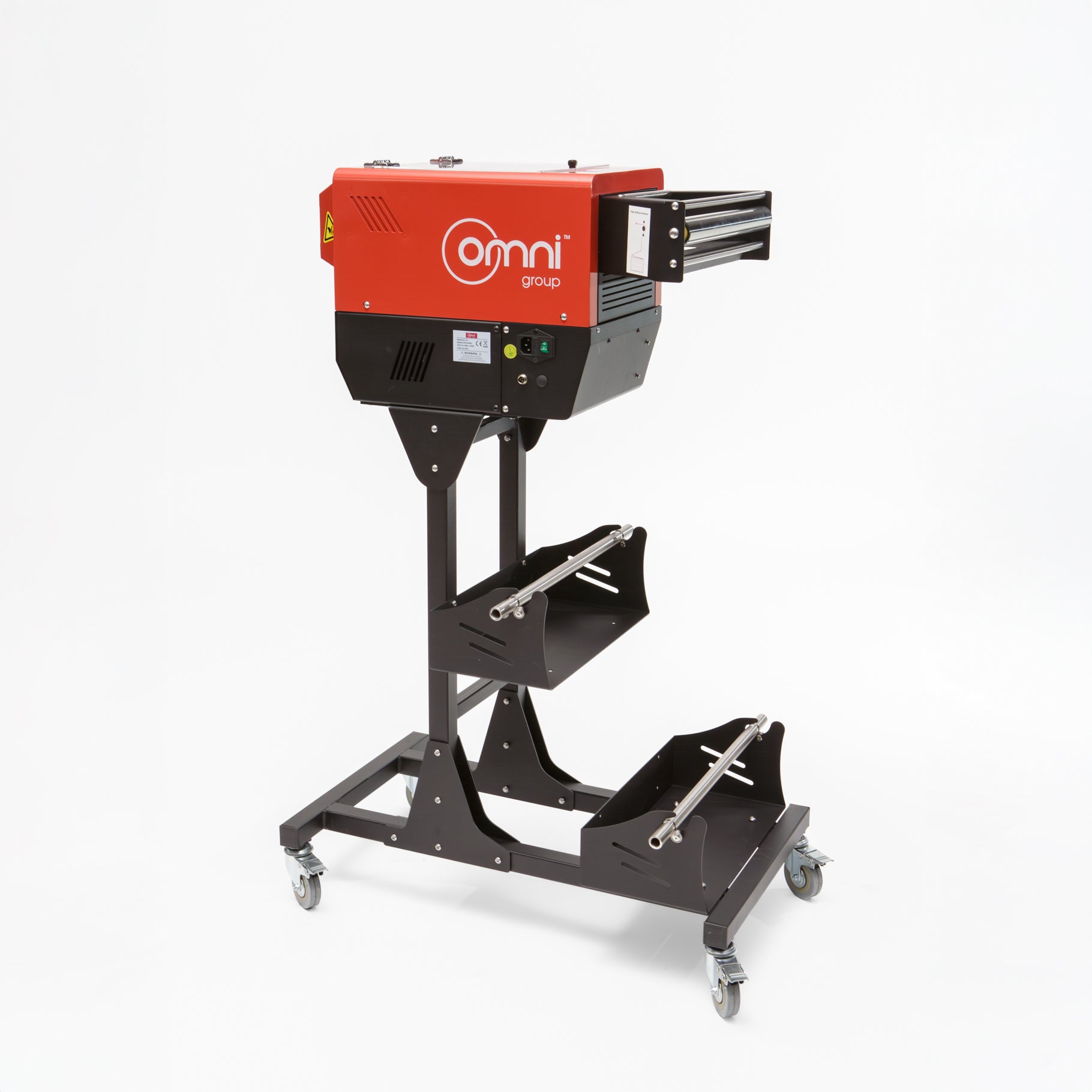 Omni PaperFil Paper Pad Cushion Machine with Floor Stand - Omni Packaging 