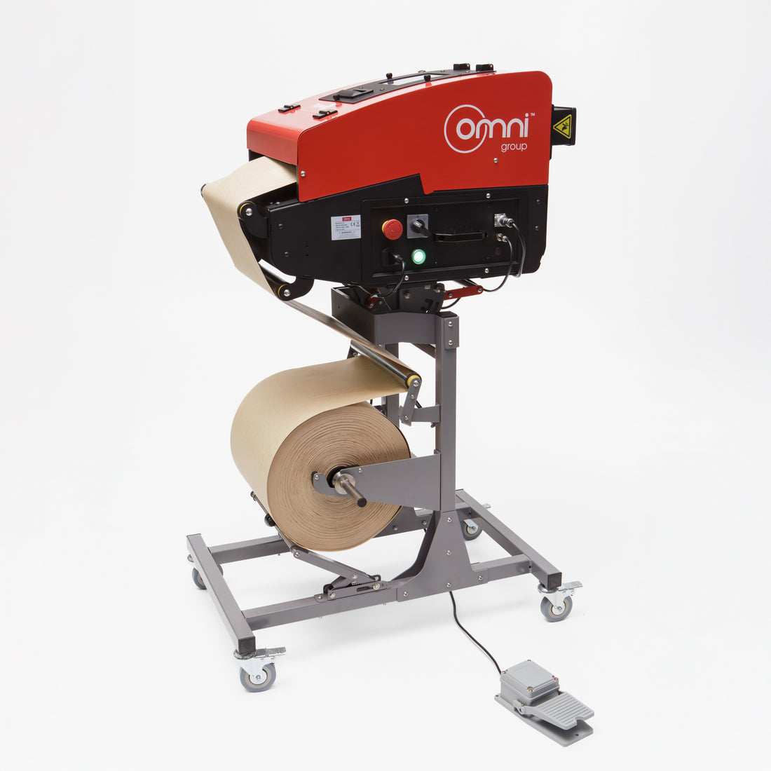 Omni PaperFil Paper Pad Cushion Machine - High Speed - Omni Packaging 