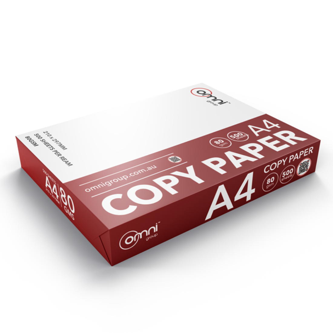White A4 Copy Paper 80gsm 500 Sheets Per Ream