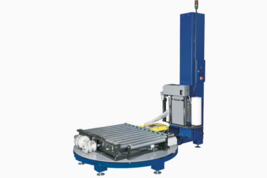 Extrema inline pallet wrapper